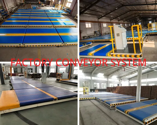 Storage Management Belt Pallet Rack Access Remote PLC Automatic Automated Feeding Control Detection Line Overhead Mining Handling Warehouse Conveyor System