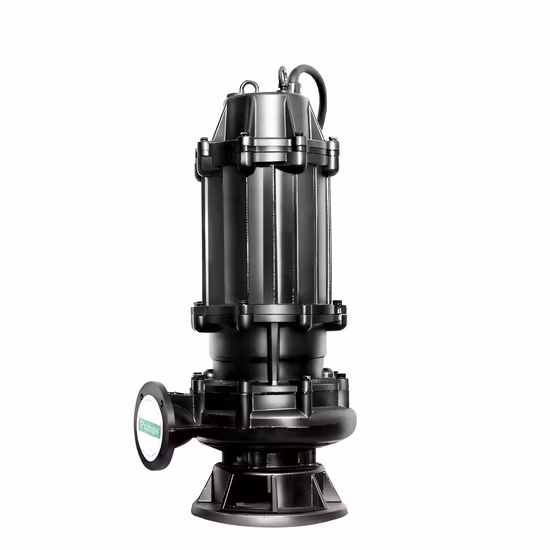 Bomba sumergible para aguas residuales serie Wq 300wq con autoacoplamiento