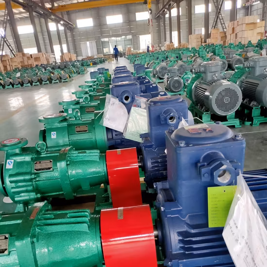 Bomba hidráulica multietapa magnética eléctrica para tratamiento de aguas residuales, émbolo de engranaje, bomba química de alta presión, bomba centrífuga Horizontal de agua